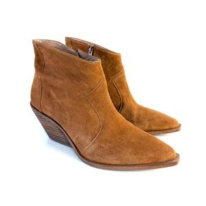 Free People Tan Ankle Boots